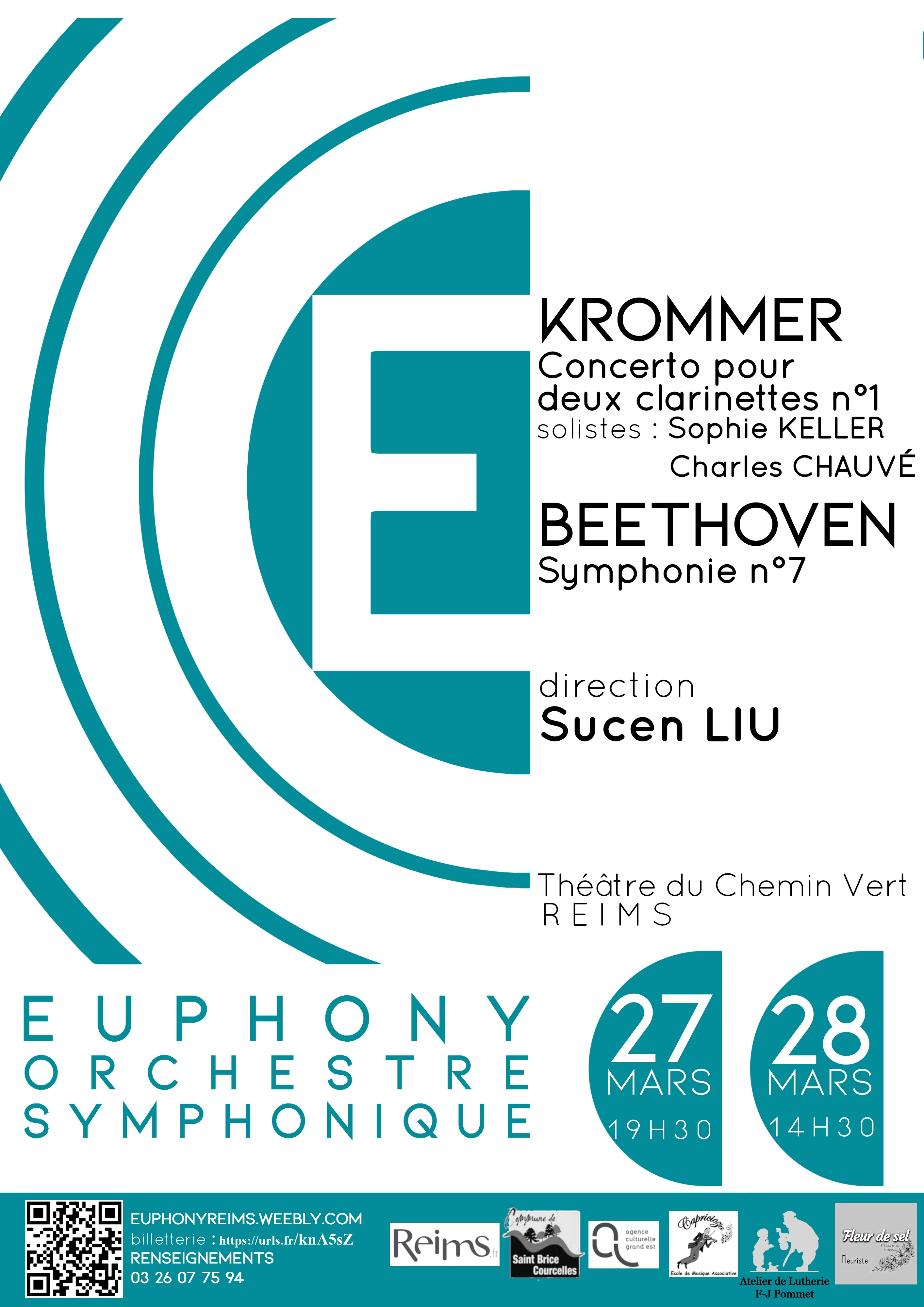 Affiche concert Krommer & Beethoven