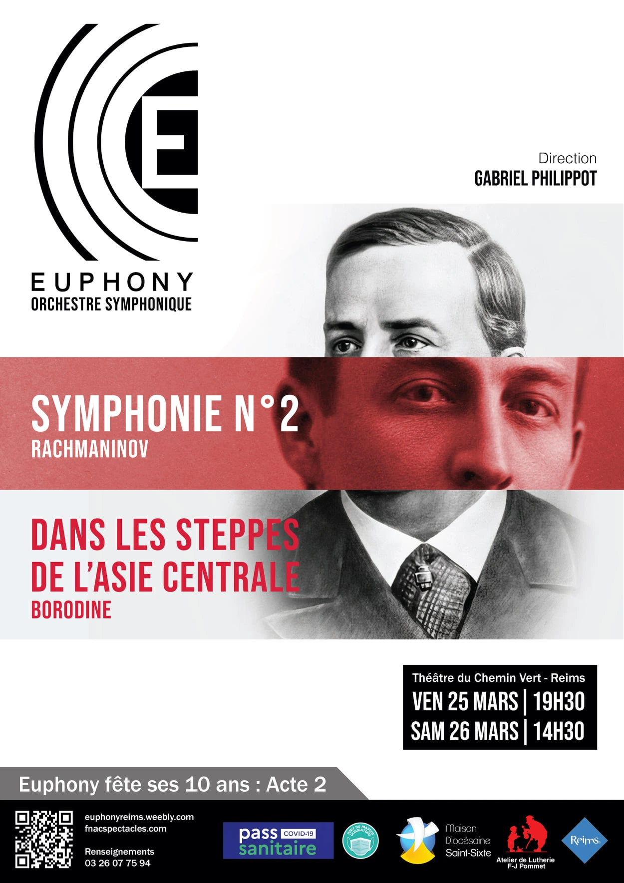 Rachmaninov & Borodine — Mars 2022