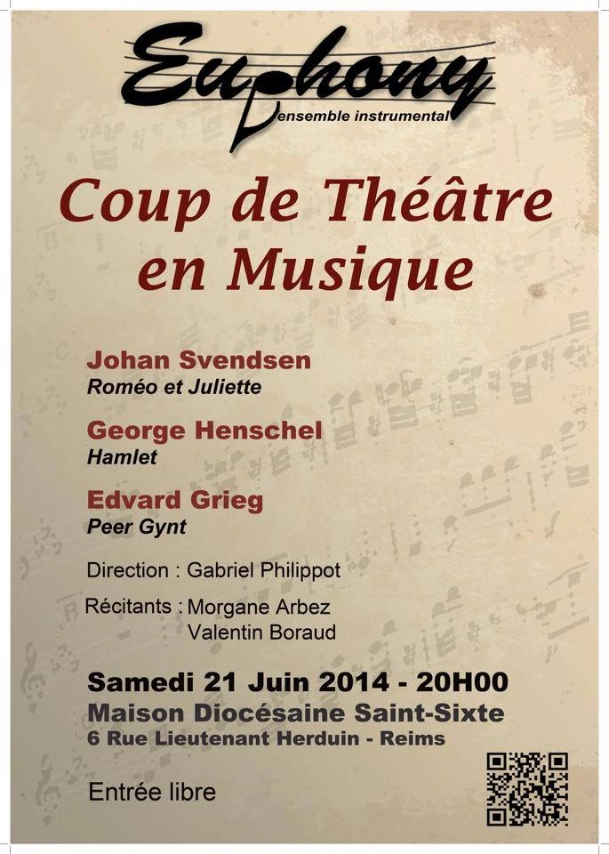 Coup de Théâtre en Musique — Juin 2014