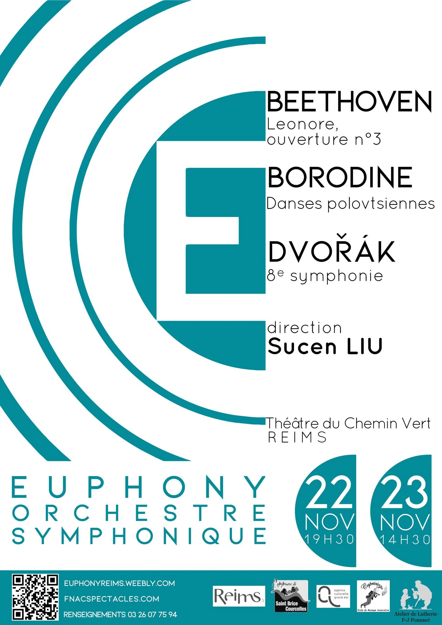 Beethoven, Borodine & Dvořák — Novembre 2024