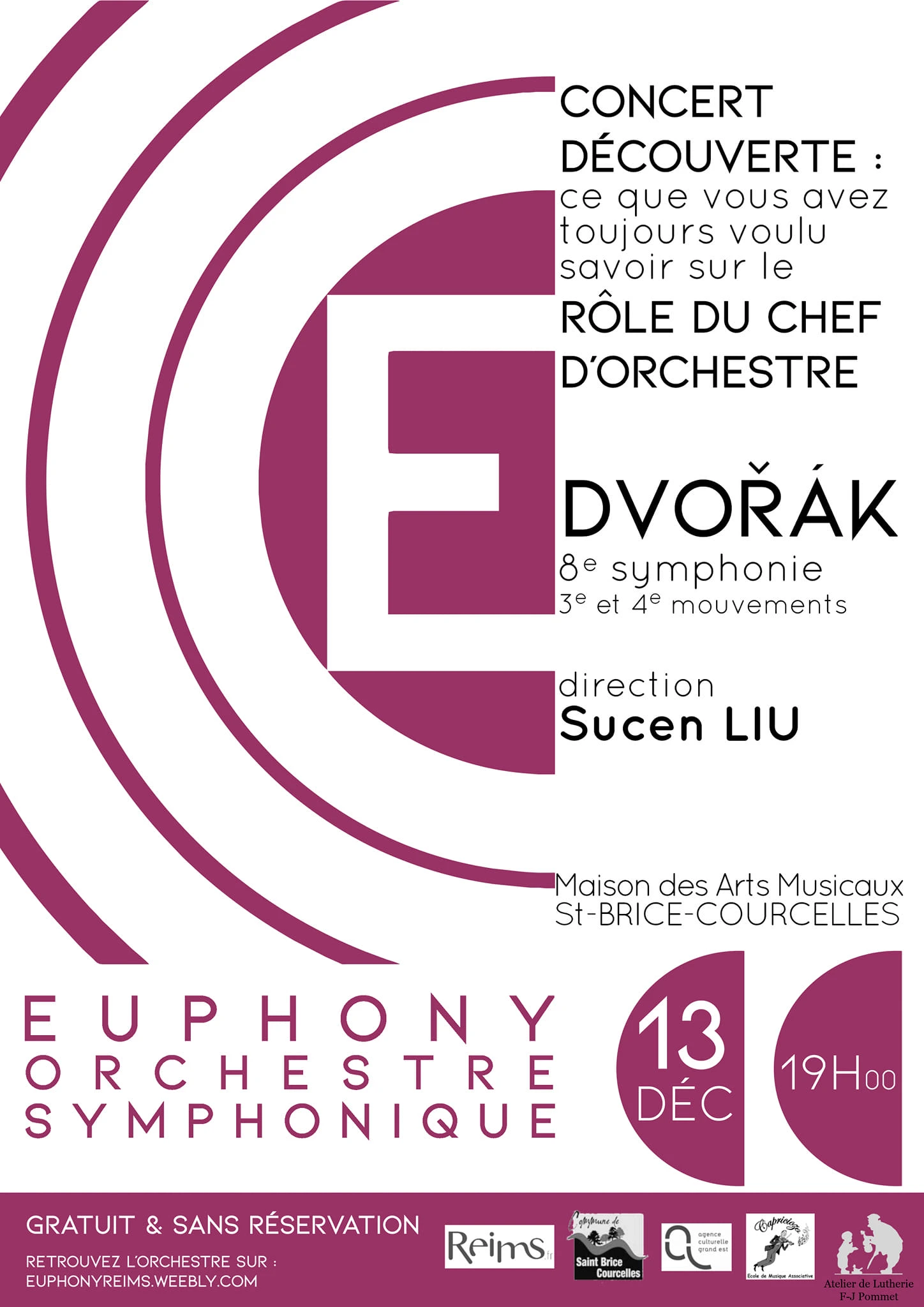 Concert Découverte Dvořák — Décembre 2024