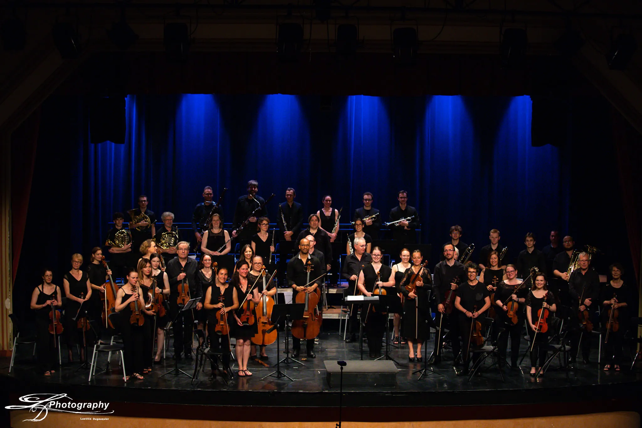 Photo de groupe de l'orchestre Euphony