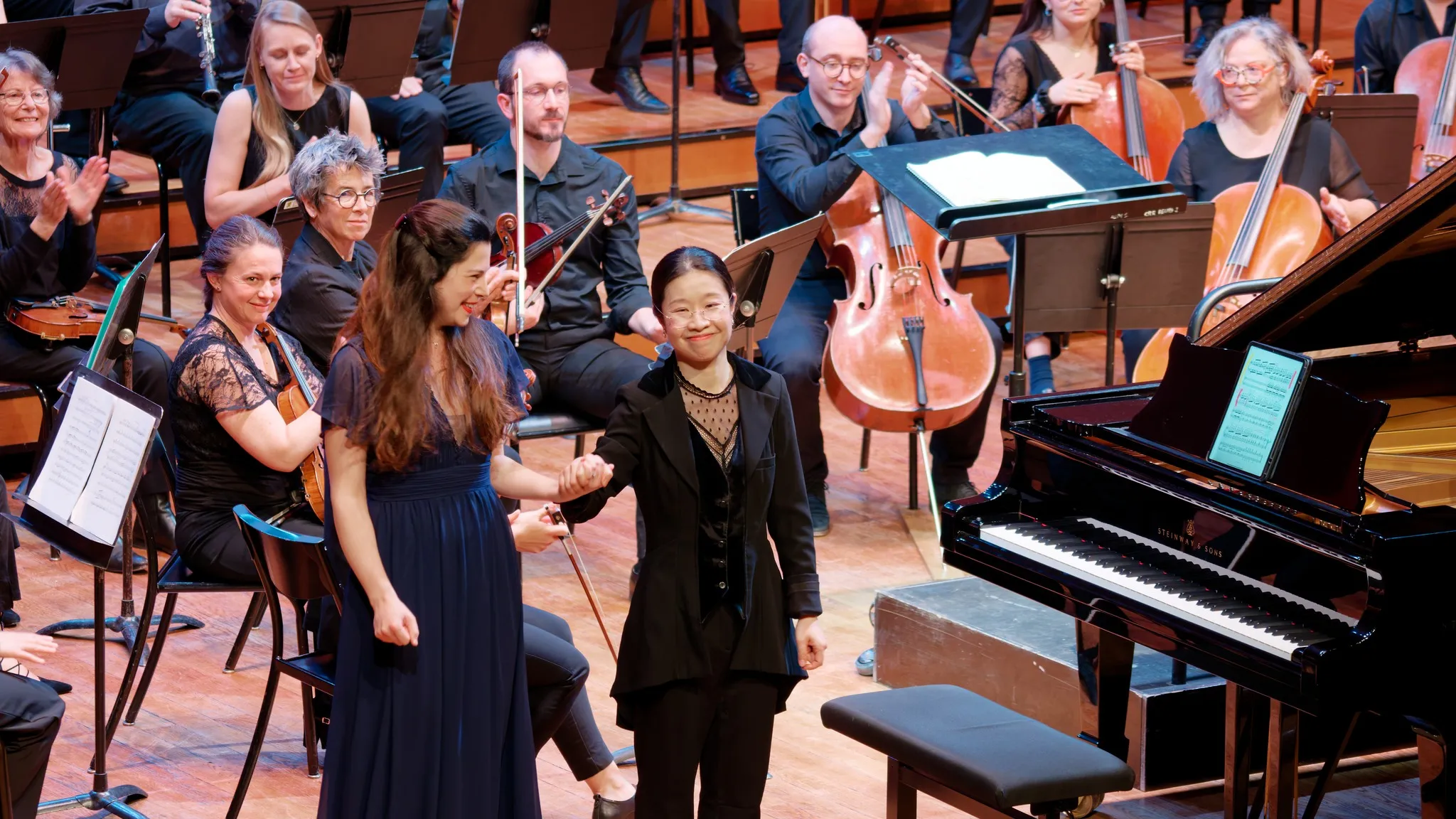 Sucen Liu et la soliste